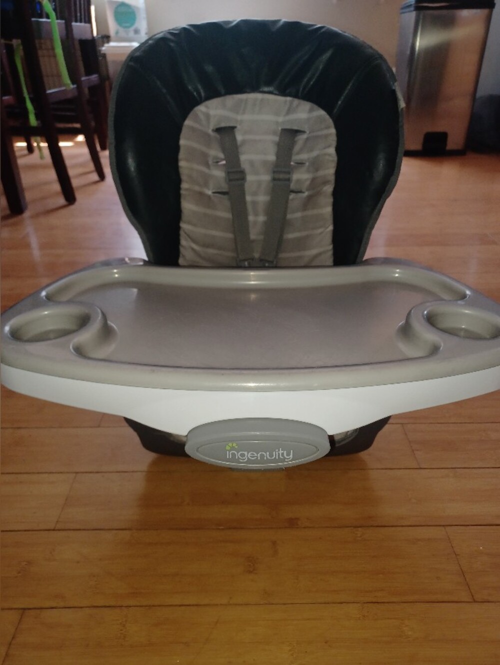 Ingenuity Grey Space Saving Highchair